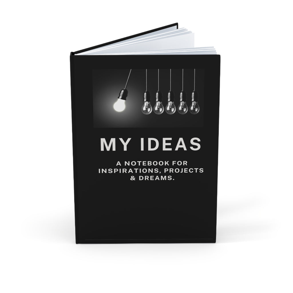 Inspirierendes Hardcover-Notizbuch für Ideen, Projektplanung, kreatives Schreiben, Traumtagebuch und Geschenke für Schriftsteller.