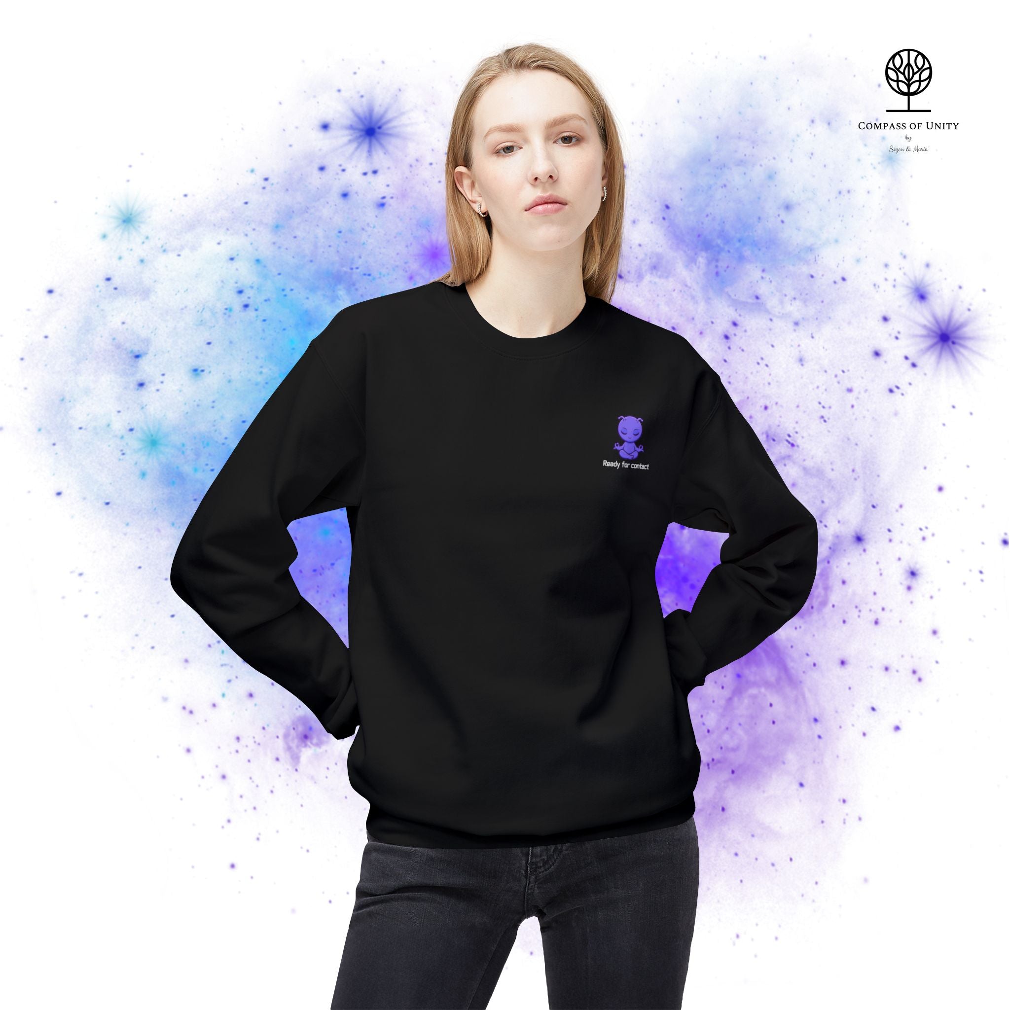 Das „Ready for Contact“ Alien - Sweatshirt / verschiedene Farben