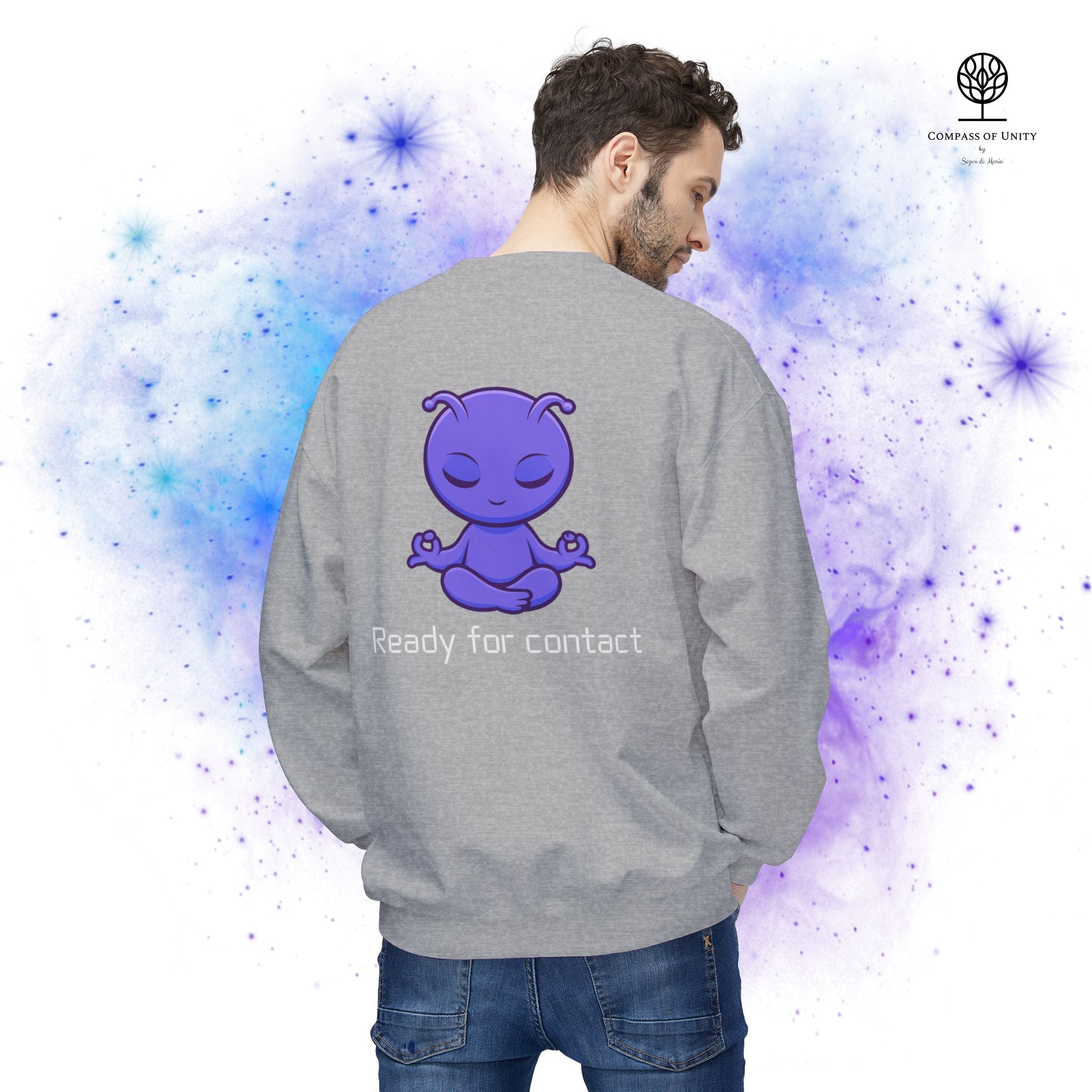 Das „Ready for Contact“ Alien - Sweatshirt / verschiedene Farben