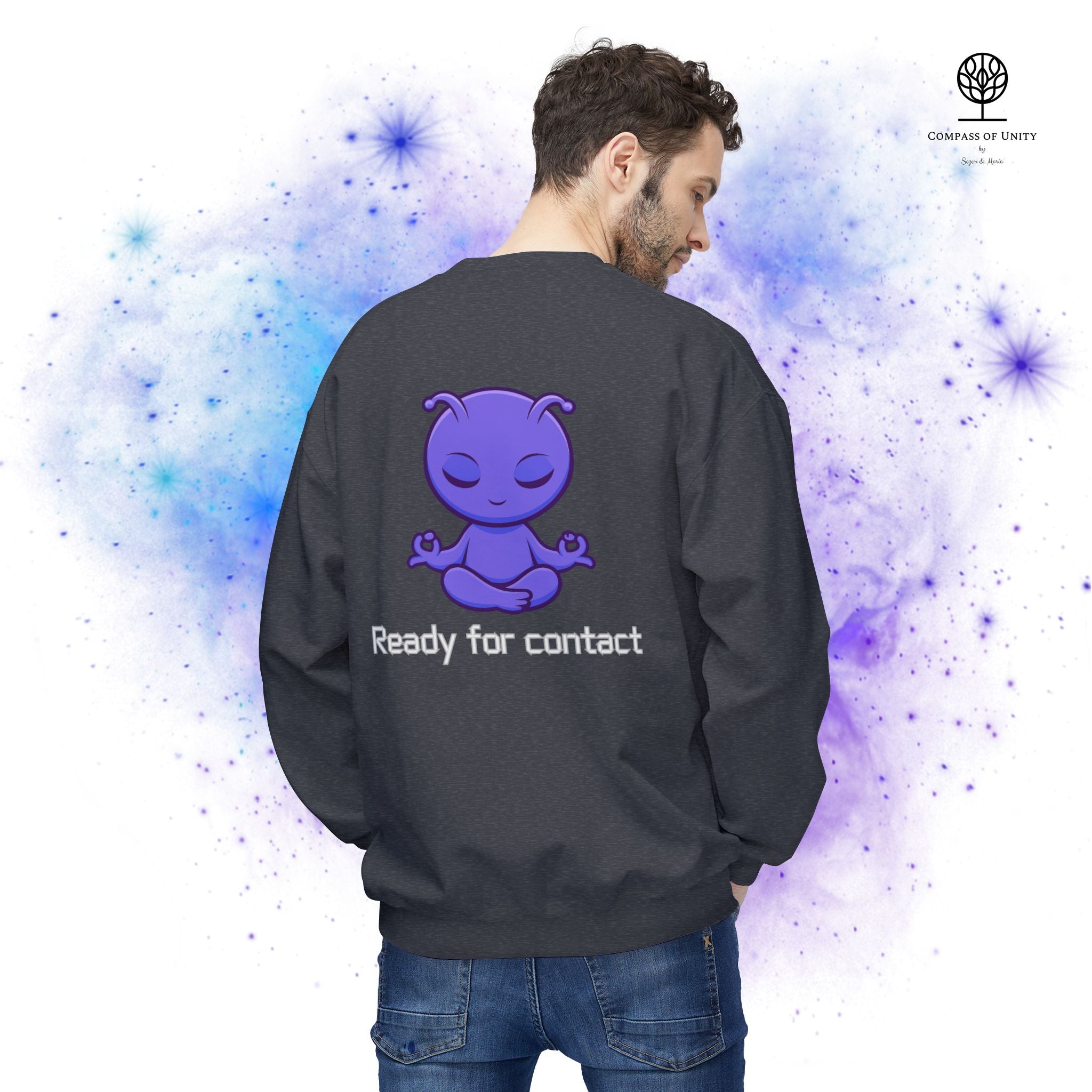 Das „Ready for Contact“ Alien - Sweatshirt / verschiedene Farben