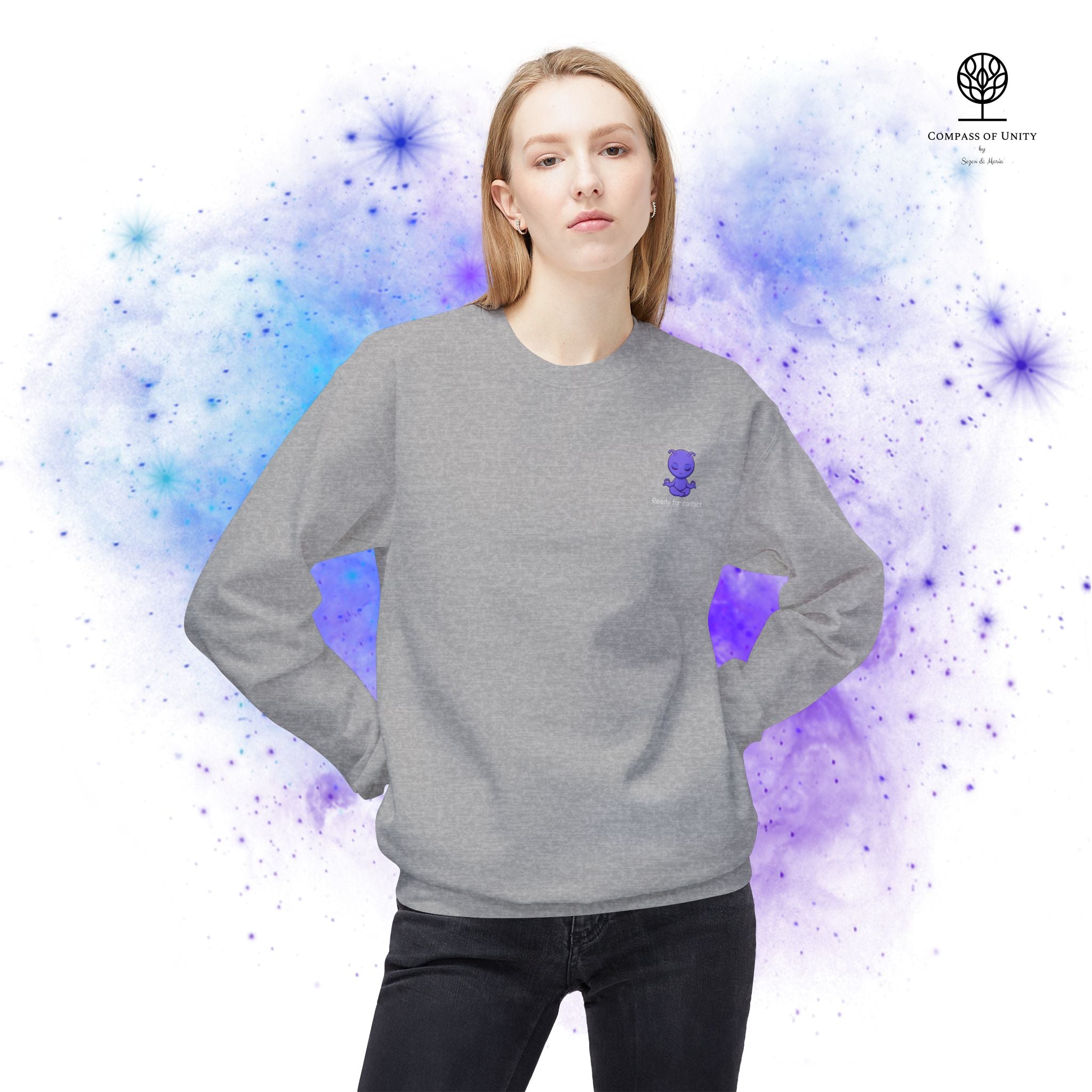 Das „Ready for Contact“ Alien - Sweatshirt / verschiedene Farben